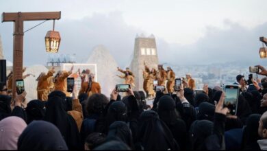 “قلعة شمسان” تثري زوار مهرجان قمم الدولي