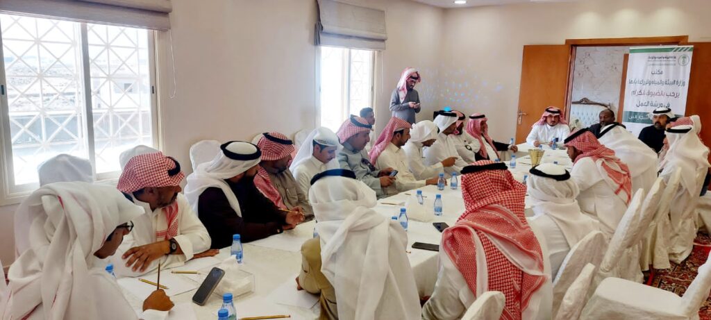 ورش لخدمة ورعاية أشجار بن عسير