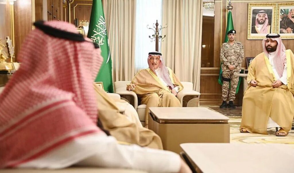 الأمير محمد بن ناصر يستقبل المشاركين في أعمال ملتقى الحقوق الثاني