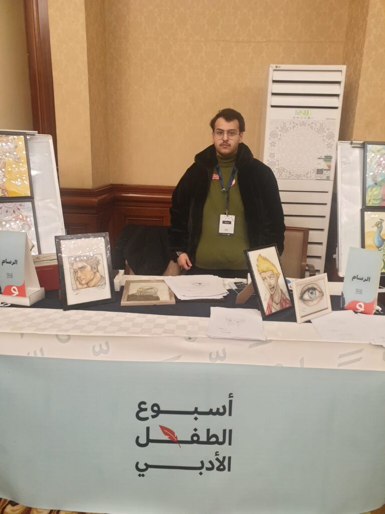 *نواف الأحمري الفن التشكيلي هوايه ممتعة*