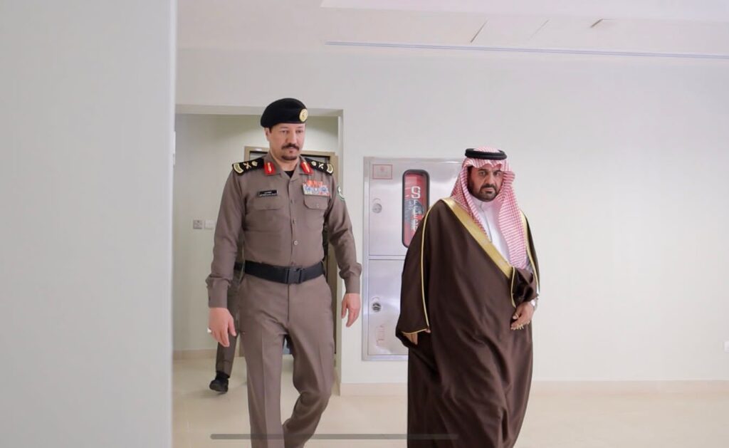 افتتاح المبنى الجديد لشعبة مرور محافظة محايل