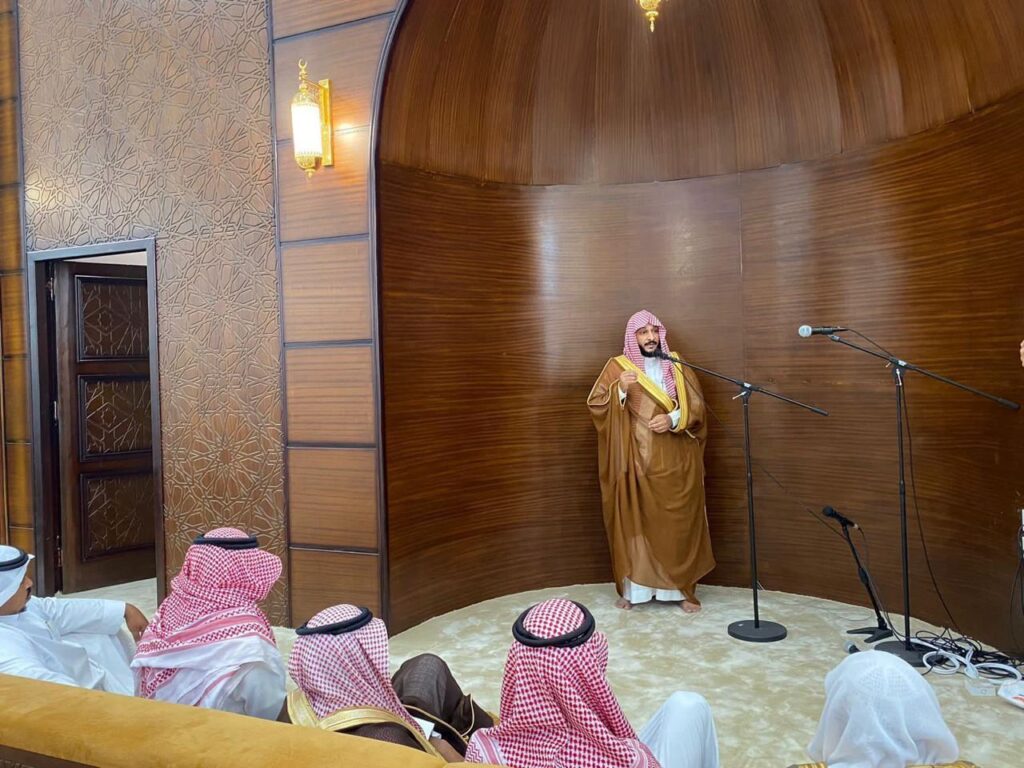 افتتاح مسجد منيرة الجميح بقرية العسيلة