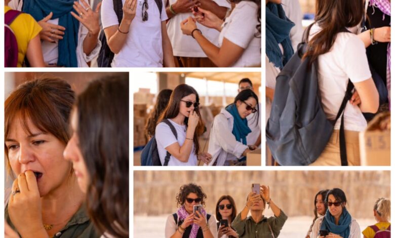 البرني والمبروم يجذبان السياح الأجانب بمزاد تمور العُلا