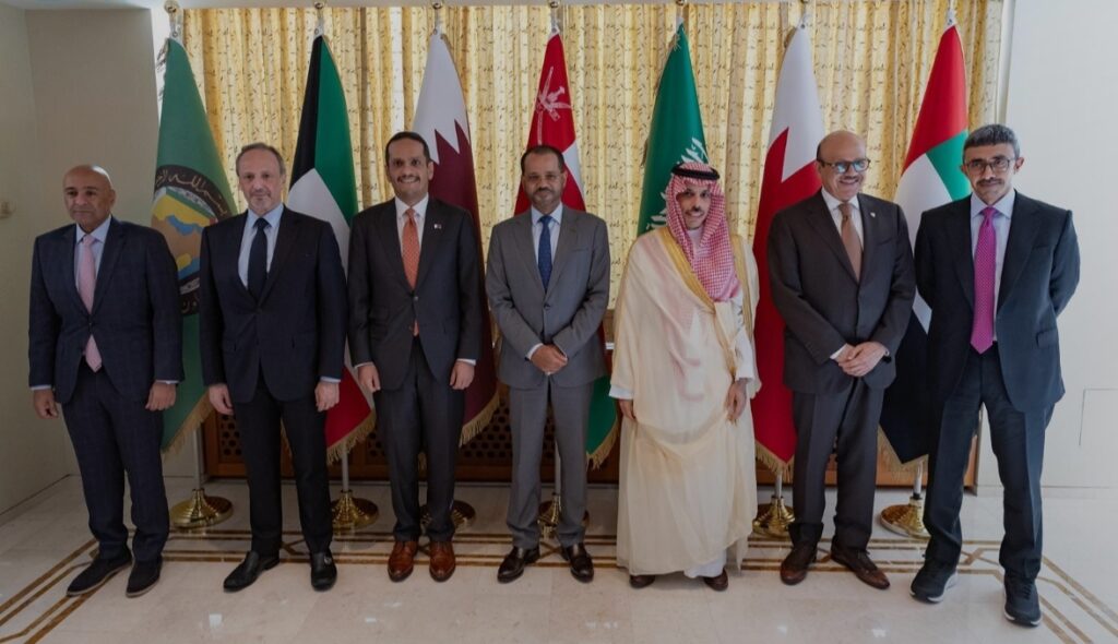 الاجتماع التنسيقي لوزراء خارجية دول مجلس التعاون