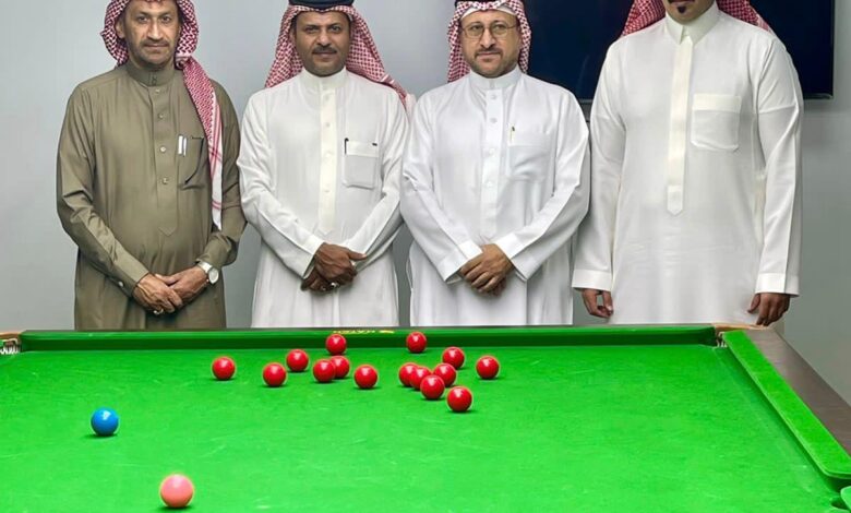 إتحاد البلياردو والسنوكر يفتتح مركز تدريبه ال10 بمدينة الطائف