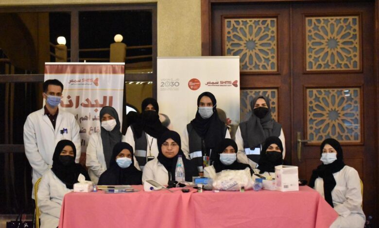 ١٠ أيام توعوية من الجمعية السعودية لرعاية ضغط الدم في حرفيين ٣