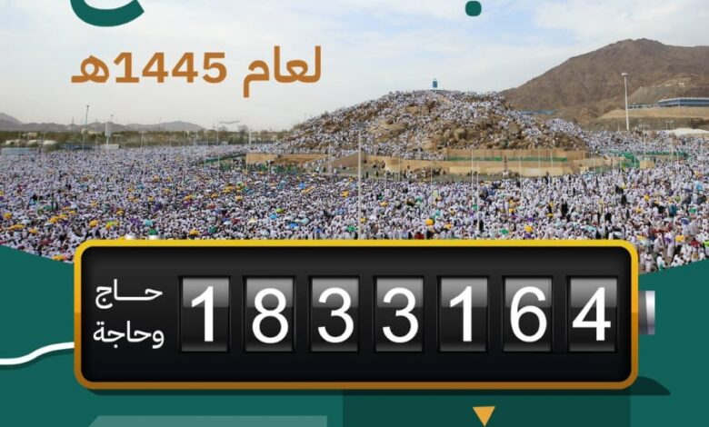 وقوف الحجيج بصعيد عرفات