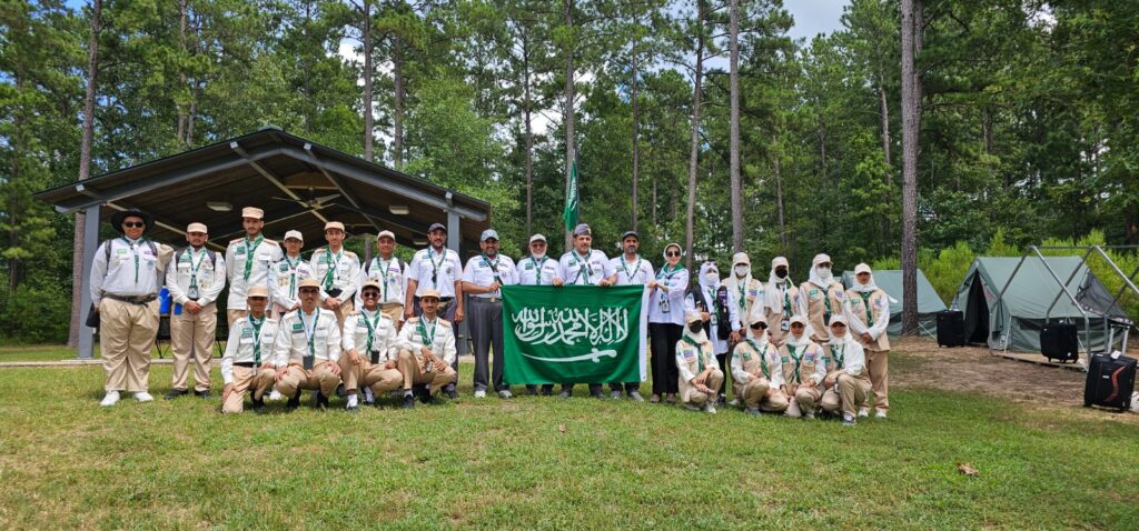 الكشافة السعودية تشارك في المخيم الكشفي العالمي