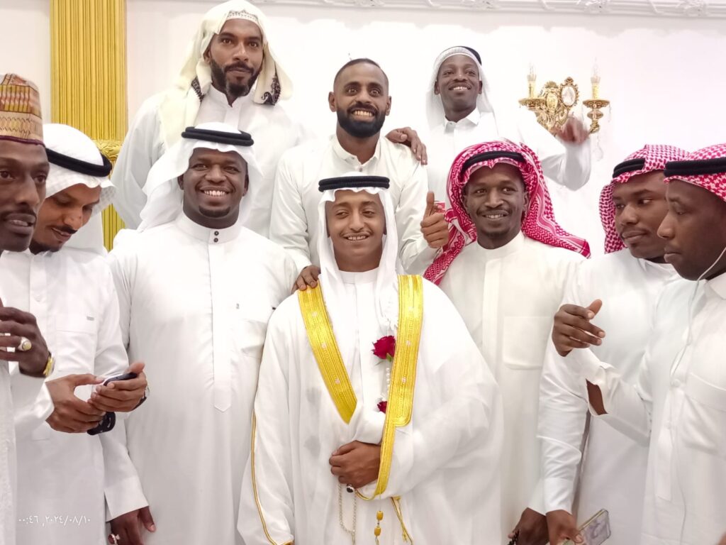 المولد أحتفل بزفاف إبنته غيداء