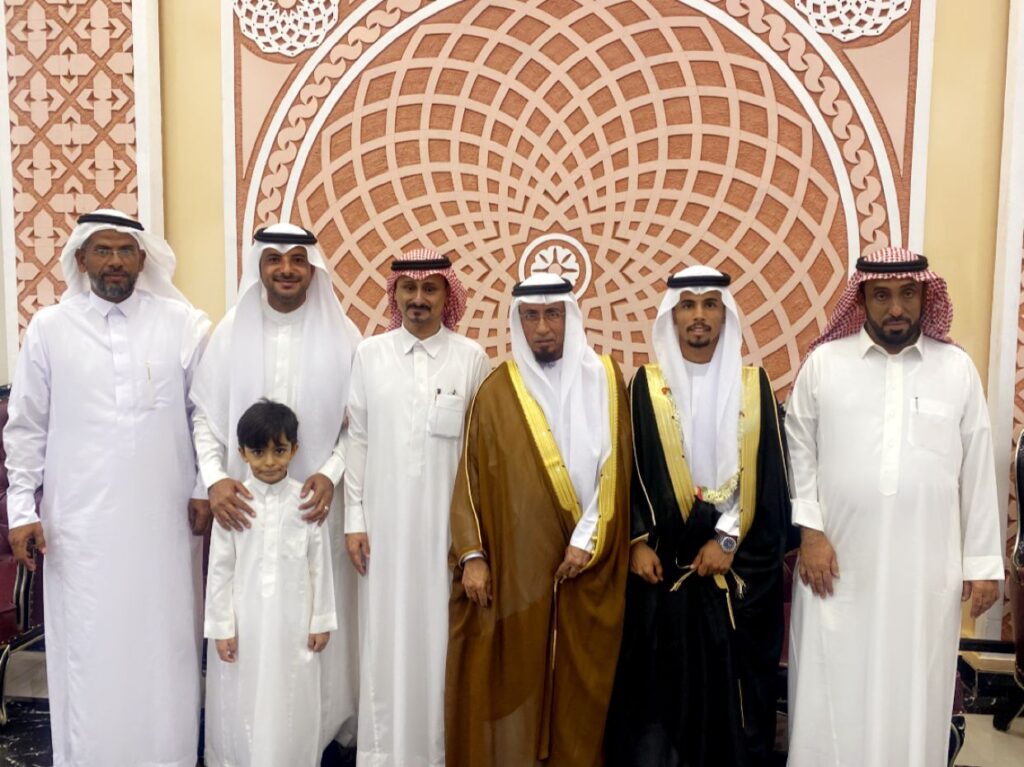 الشيخ عبدالله حناني يحتفل بزواج إبنه علي