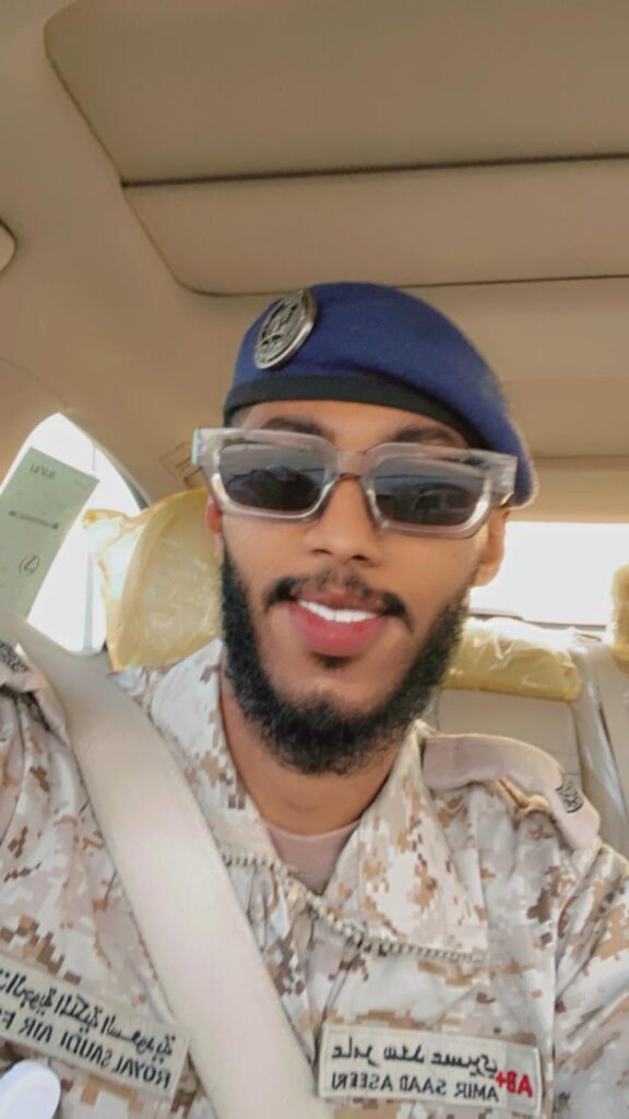 ترقية عامر سعد الغربي إلى رتبة وكيل رقيب   