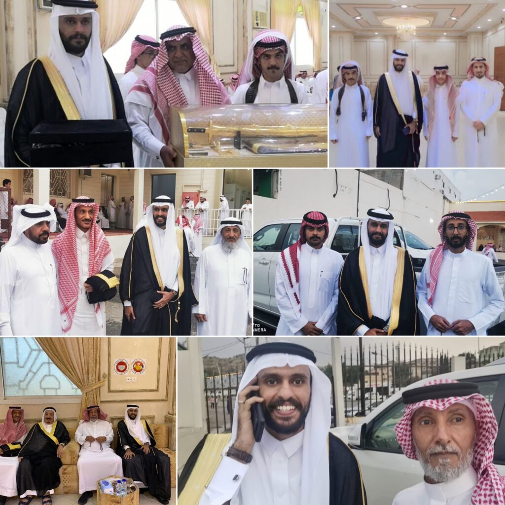 الأستاذ هاشم الزهراني يحتفل بزواج ابنه الشاب ” علي ” في محافظة المندق