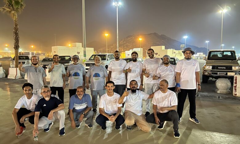 جمعية الشوامخ الرياضية بمكة تمارس الأنشطة 