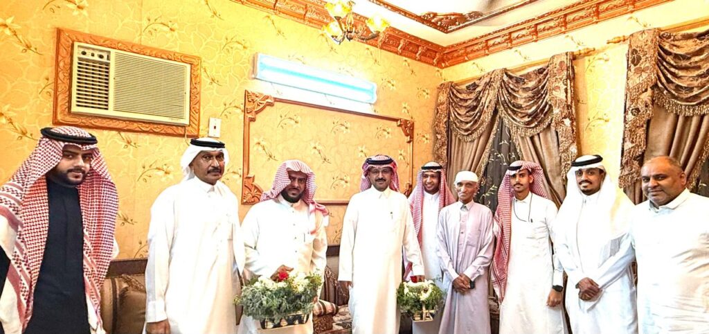 زيارة أسرة الخرد في منازلهم بمدينة أبوعريش