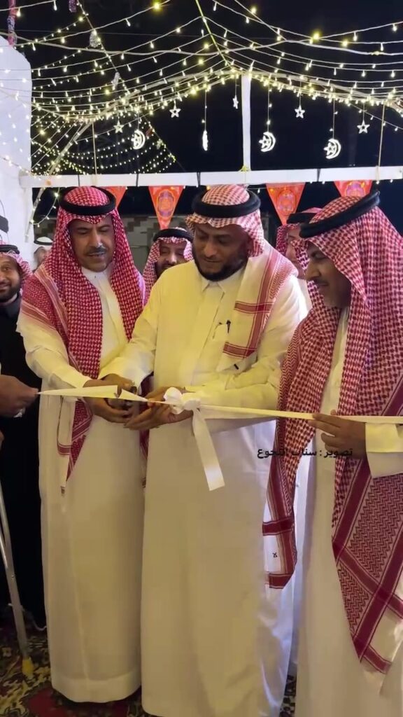 شيخ شمل قبائل الحسيني والنجوع يزور المركاز الرمضاني