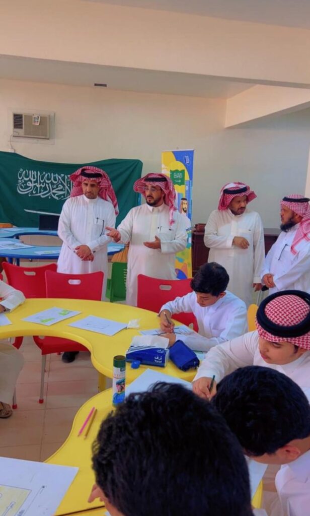 برنامج ترسيخ القيم الوطنية بمتوسطة الطحاوي