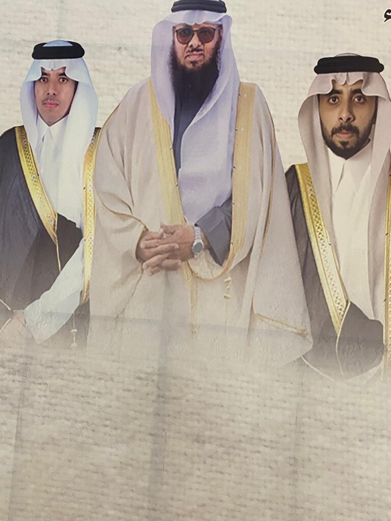 بن علوش الناهسي يحتفي بزواج أبناءه سعد وأنس