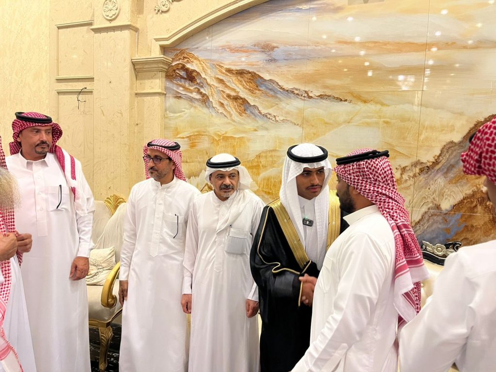 أحمد الامير يحتفل بزواج إبنه وائل