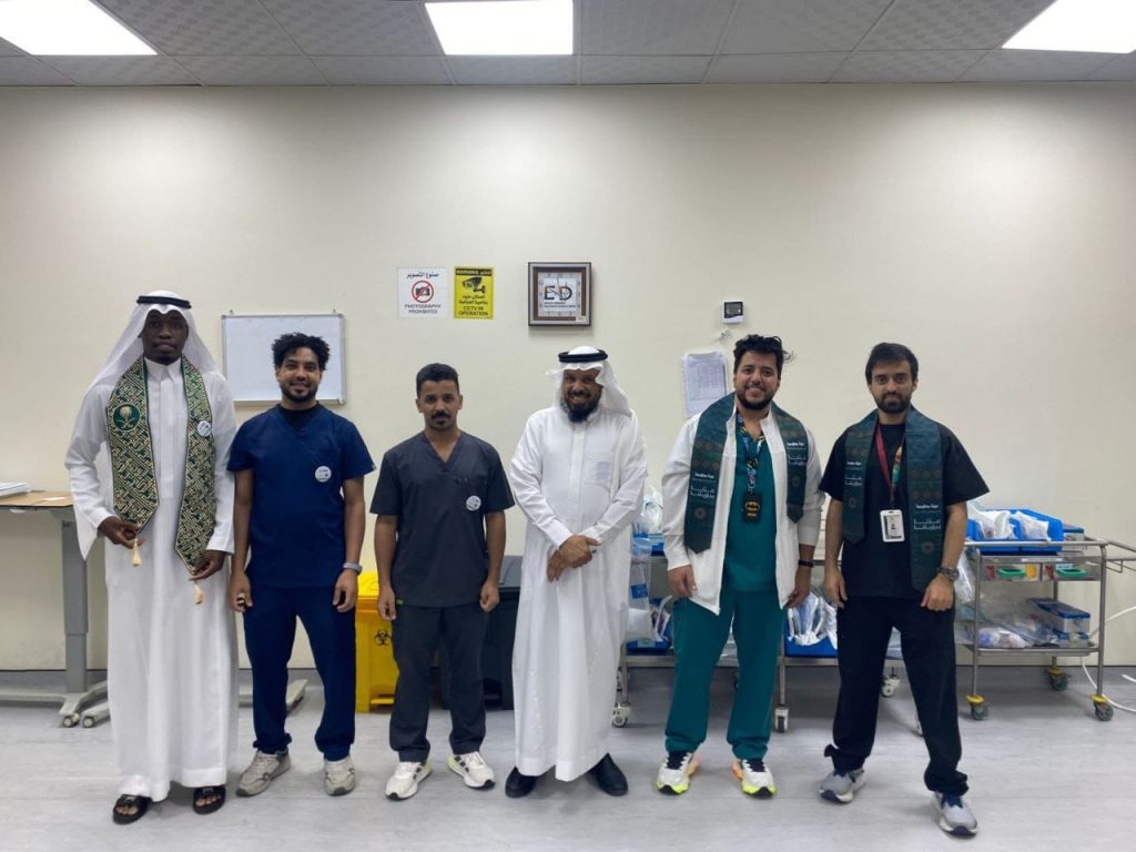 زهراء مكة يحتفي باليوم الوطن بطواريء مستشفى الملك عبدالعزيز بالزاهر