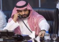 ولي العهد الأمير محمد بن سلمان خلال اتصال هاتفي
