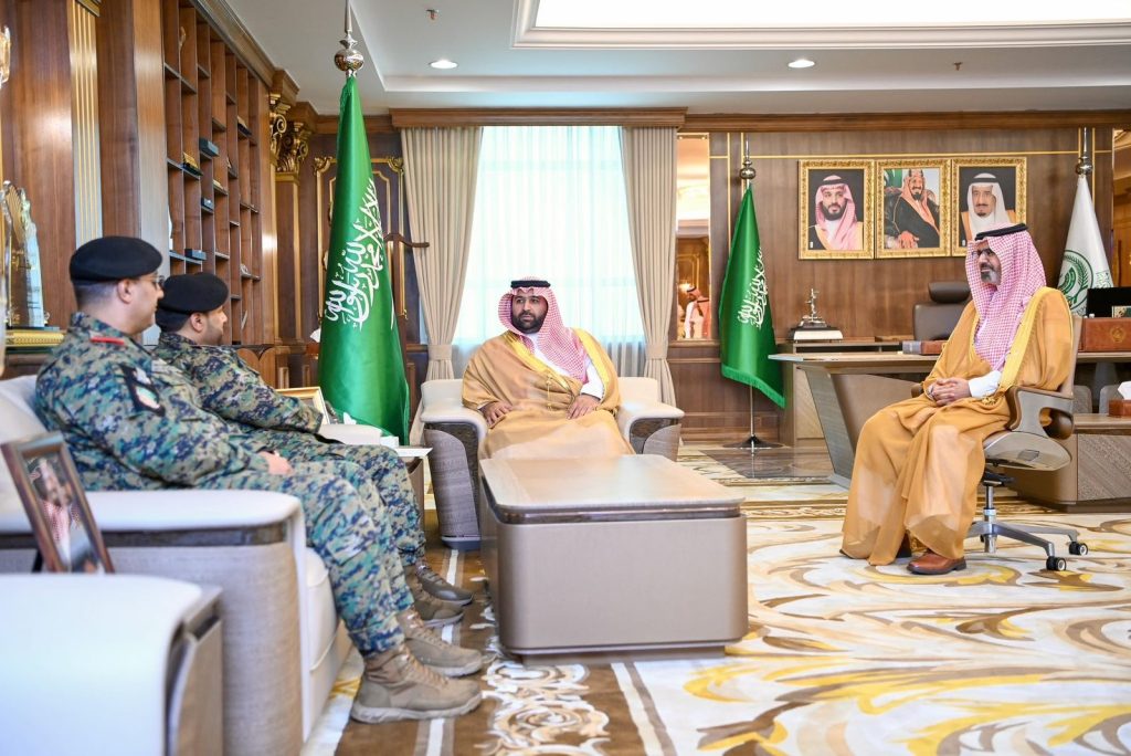 أمير جازان يستقبل وكيل وزارة الداخلية لشؤون الأفواج الأمنية