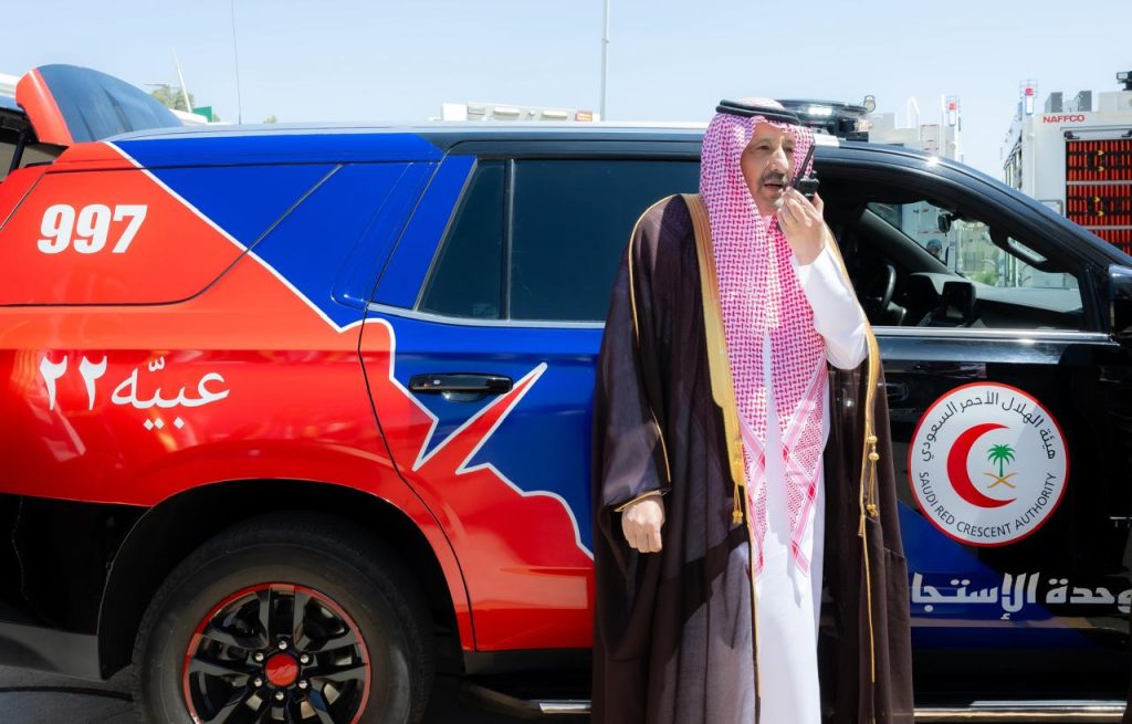 مركبة التدخل السريع عبيّة بالباحة