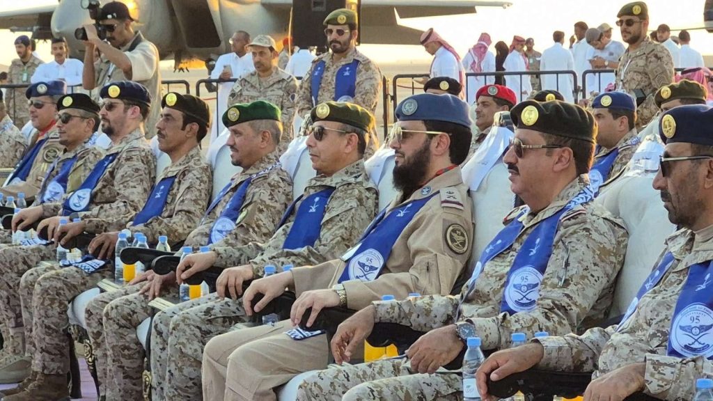 قاعدة الملك سعود الجوية تحتفل باليوم الوطني 95