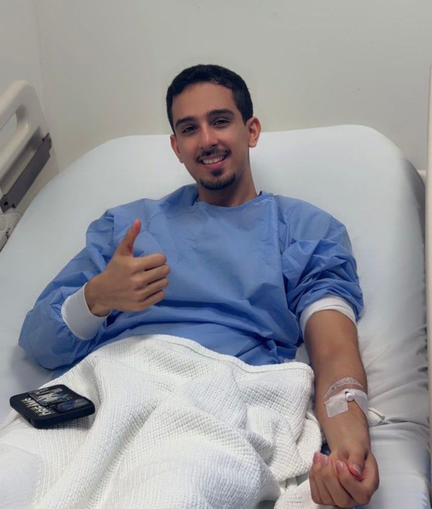 علي الحمدي يخضع لعملية جراحية ناجحة
