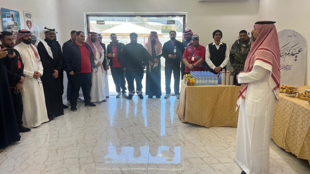 فرع هيئة الهلال الأحمر السعودي بمنطقة الباحة يقيم حفل المعايدة السنوي