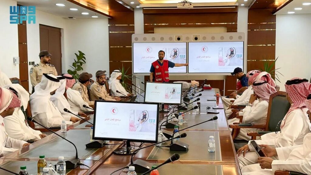 مشروع الثمان الأولى للسلامة الإسعافية بنجران