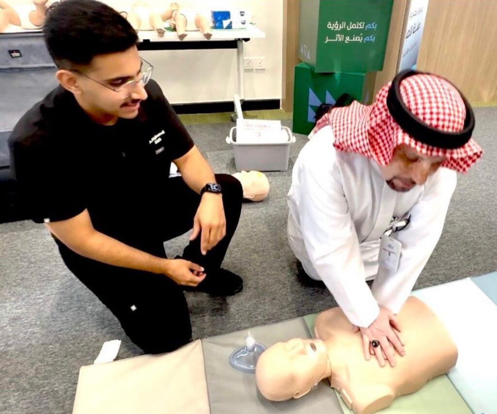 مكتب مدينتي العقيق يستضيف دورة الإسعافات الأولية