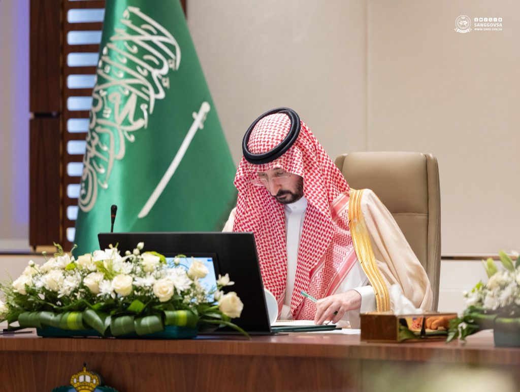 سمو وزير الحرس الوطني يرأس الاجتماع الرابع لمجلس أمراء الأفواج