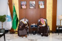الجبير يستقبل وفدالحدود الشمالية اليوم