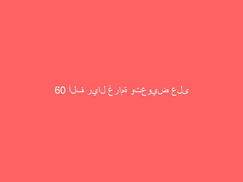 60 ألف ريال غرامة وتعويض على شركة عدلت ونشرت صور مملوكة لشخص