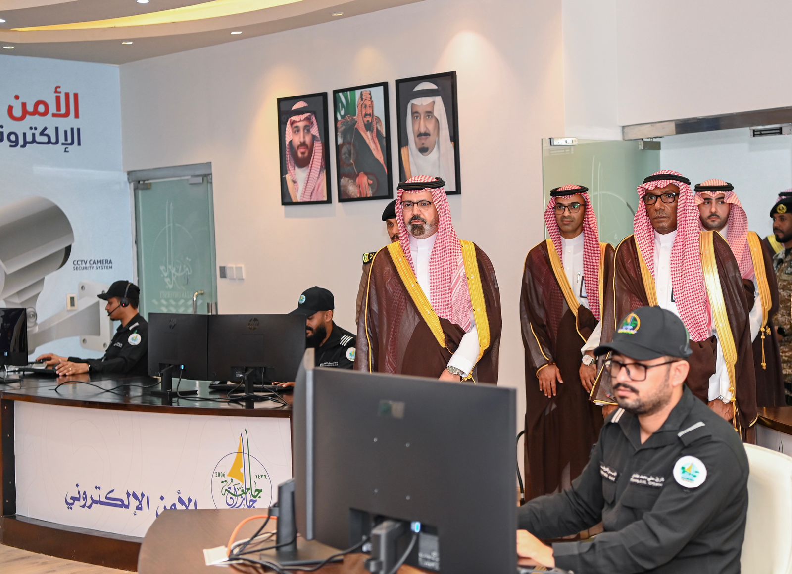 تقرير منظومة الأمن والمراقبة الذكية بجامعة جازان