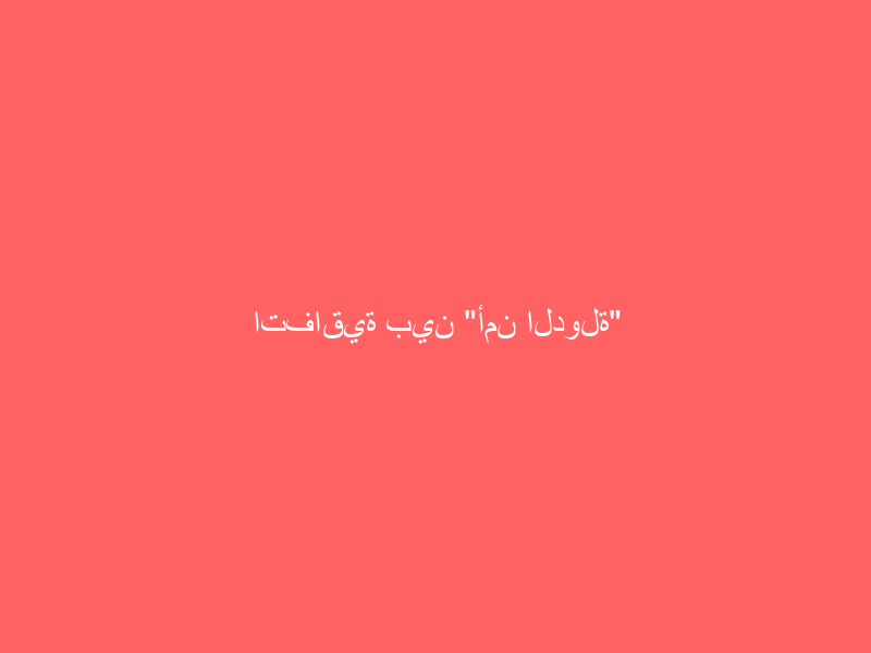 اتفاقية بين “أمن الدولة” و”الجمارك” للتكامل الأمني في مجال أمن المسافرين والشحن الجمركي