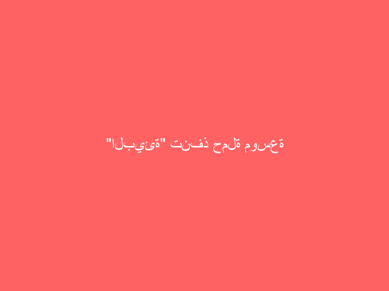 “البيئة” تنفذ حملة موسعة على مواقع بيع الحطب المحلي في 4 مناطق
