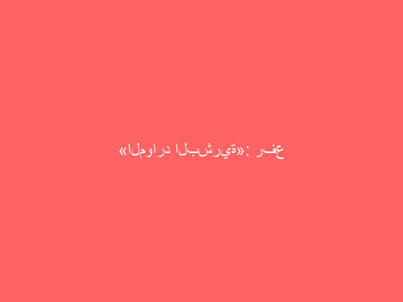 «الموارد البشرية»: رفع الحد الأدنى لأجور السعوديين في نطاقات