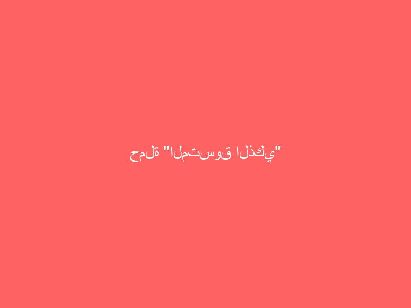 حملة “المتسوق الذكي”