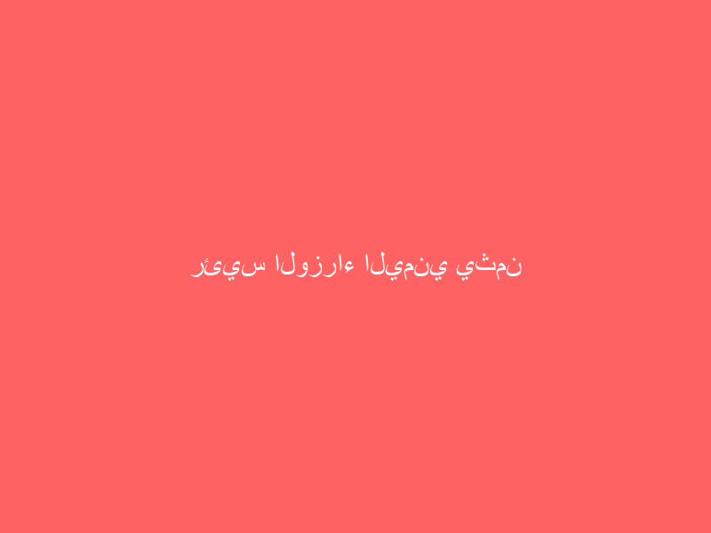 رئيس الوزراء اليمني يثمن دور المملكة في إنهاء الانقسامات في بلاده