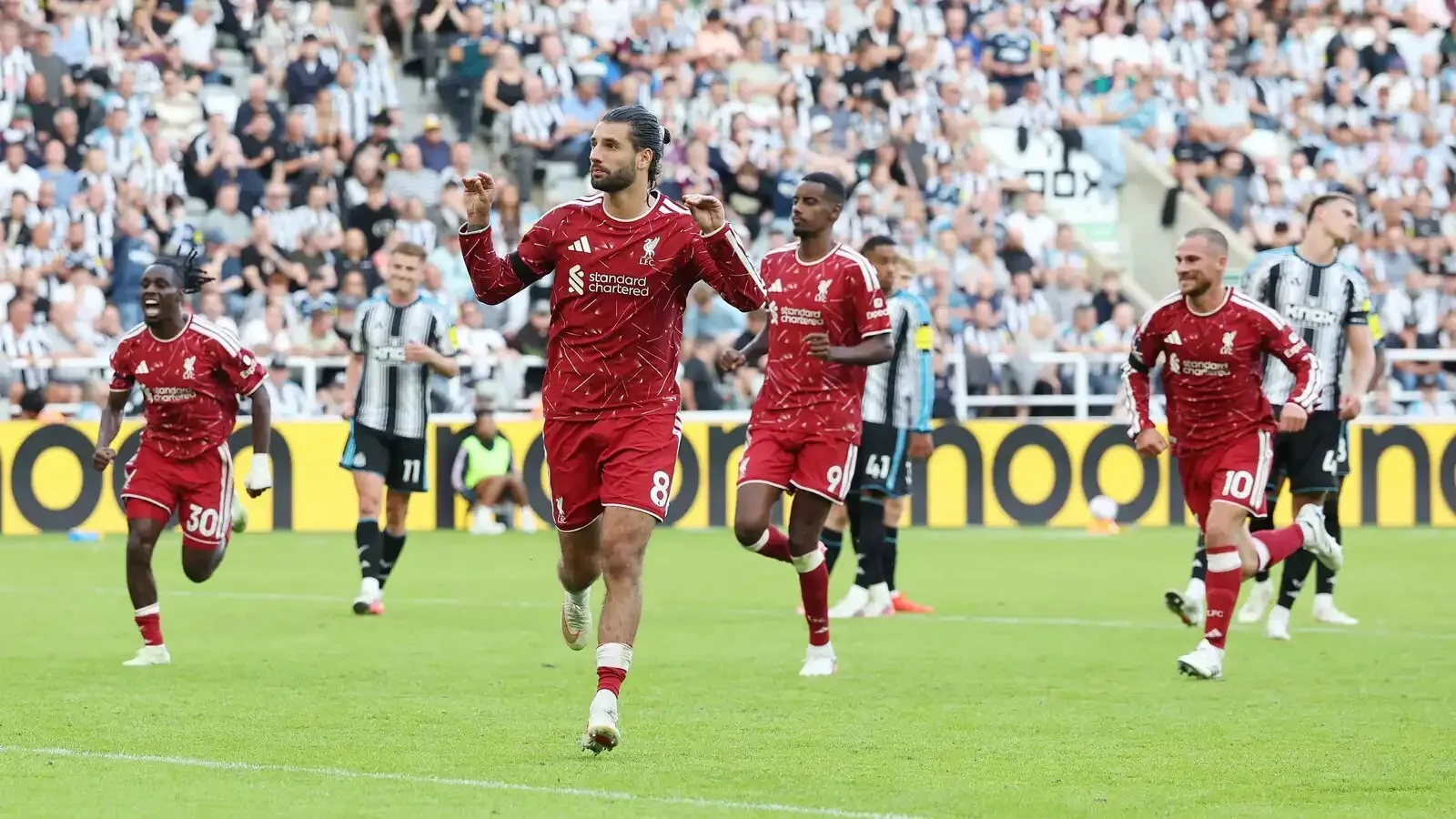سوبوسلاي ينقذ ليفربول ويقوده لتعادل قاتل مع نيوكاسل يونايتد في الدوري الإنجليزي (فيديو)