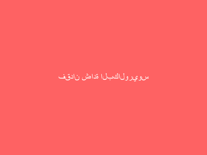 فقدان شهادة البكالوريوس لطالبه