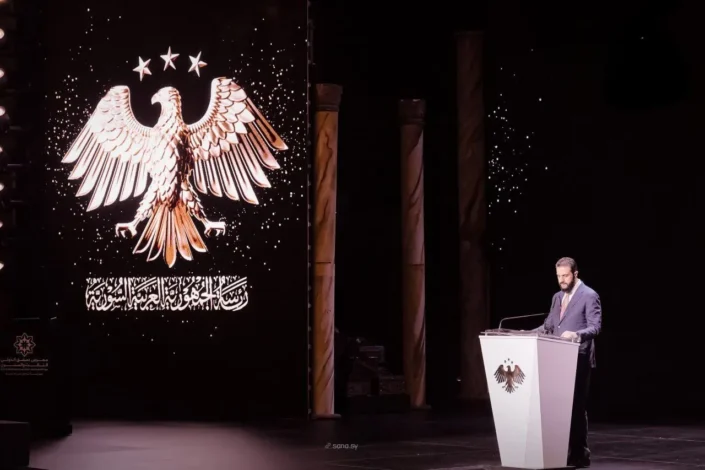 من قلب دمشق.. الشرع يعلن بداية حكاية سوريا الجديدة: "شمسنا تشرق من جديد"