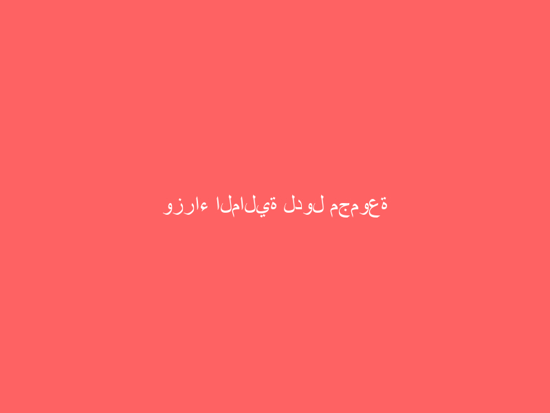 وزراء المالية لدول مجموعة العشرين يعقدون اجتماعا اليوم للتحضير لقمة القادة غدًا في الرياض