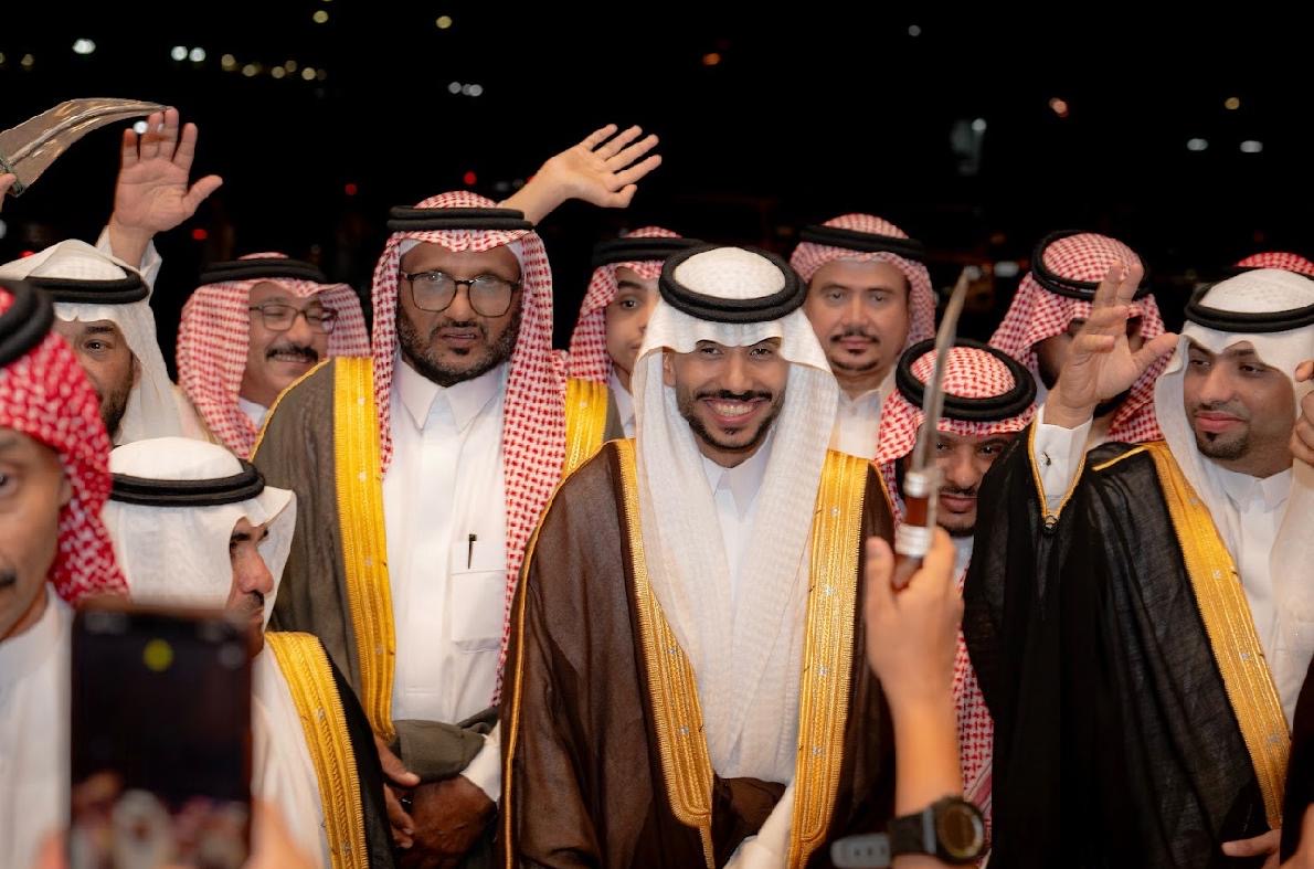 محمد حسن عريبي يحتفل بزواج إبنه فوزي