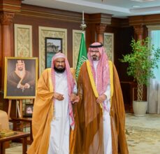 نائب أمير جازان يستقبل مفوض الإفتاء بمنطقتي جازان وعسير