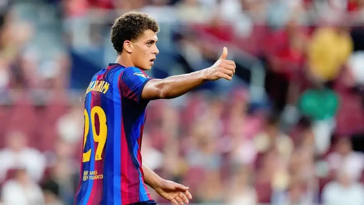 حمزة عبد الكريم يعلق على مشاركته الأولى مع برشلونة في الدوري الإسباني