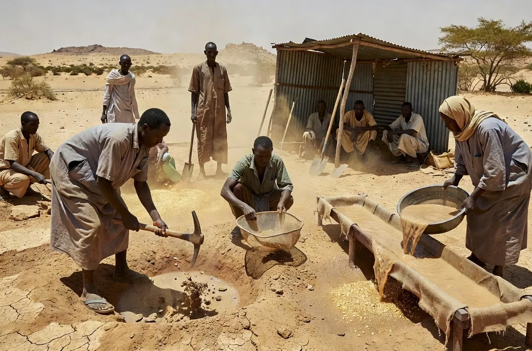 سويسرا تحظر التعامل مع الذهب السوداني