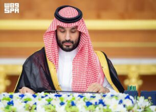 سمو ولي العهد يرأس جلسة مجلس الوزراء