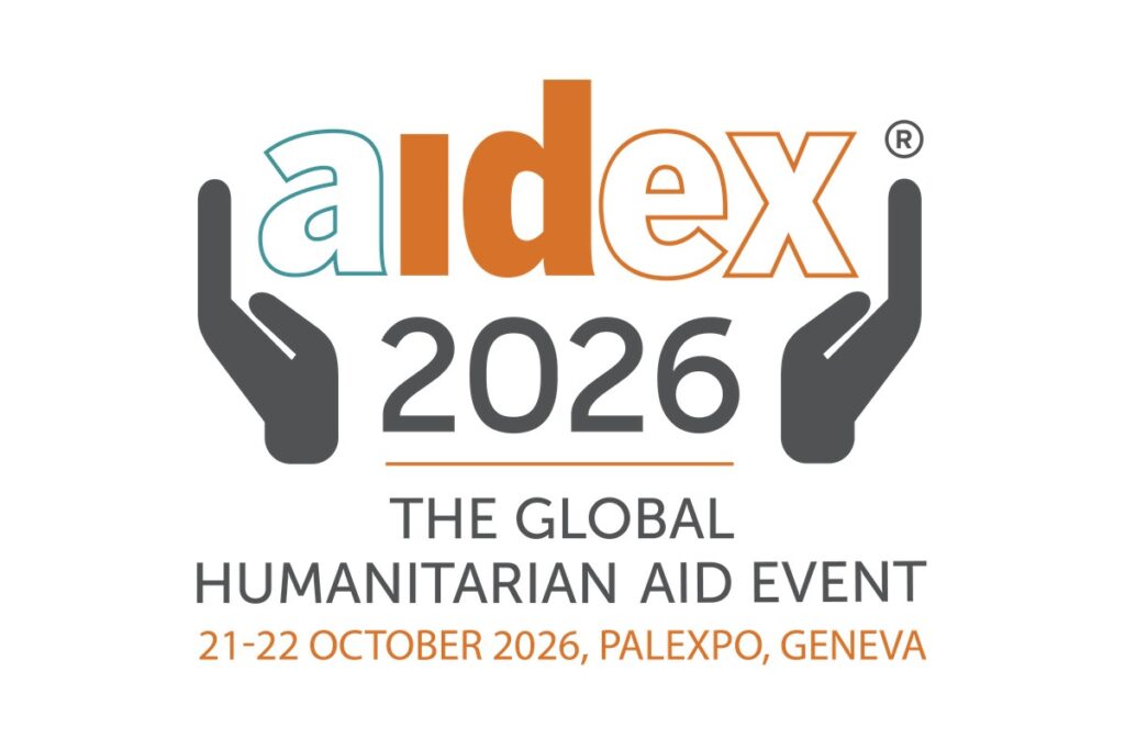 شعار مؤتمر إيد إيكس 2026 للعمل الإنساني في جنيف